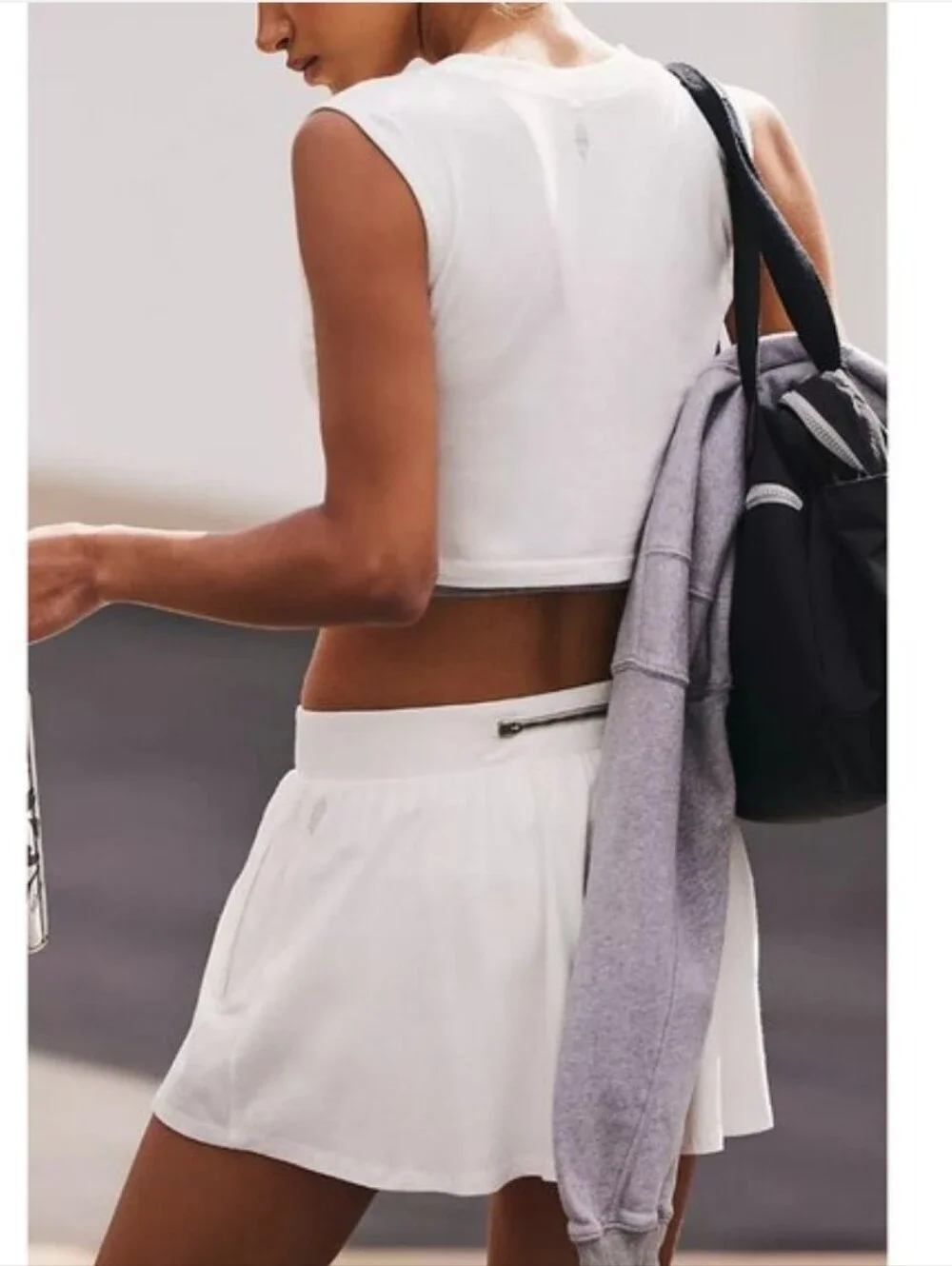 FP Movement by Free People Hot Shot Skort Set In White•Size M•NWT! - Picture 2 of 6